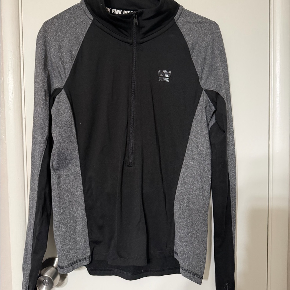 Victoria's Secret Black and Gray Sweater